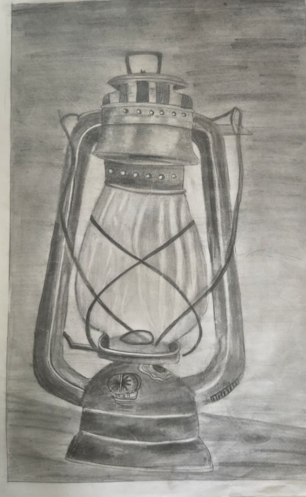 STILL LIFE WITH PENCIL SHADING BY ARADHYA GARG(8-A)